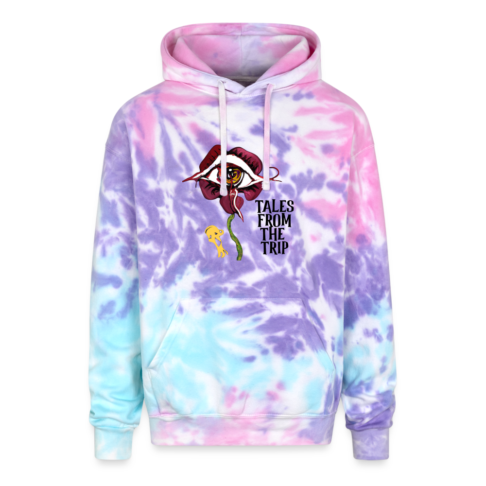 Datura Adult Tie Dye Hoodie - cotton candy
