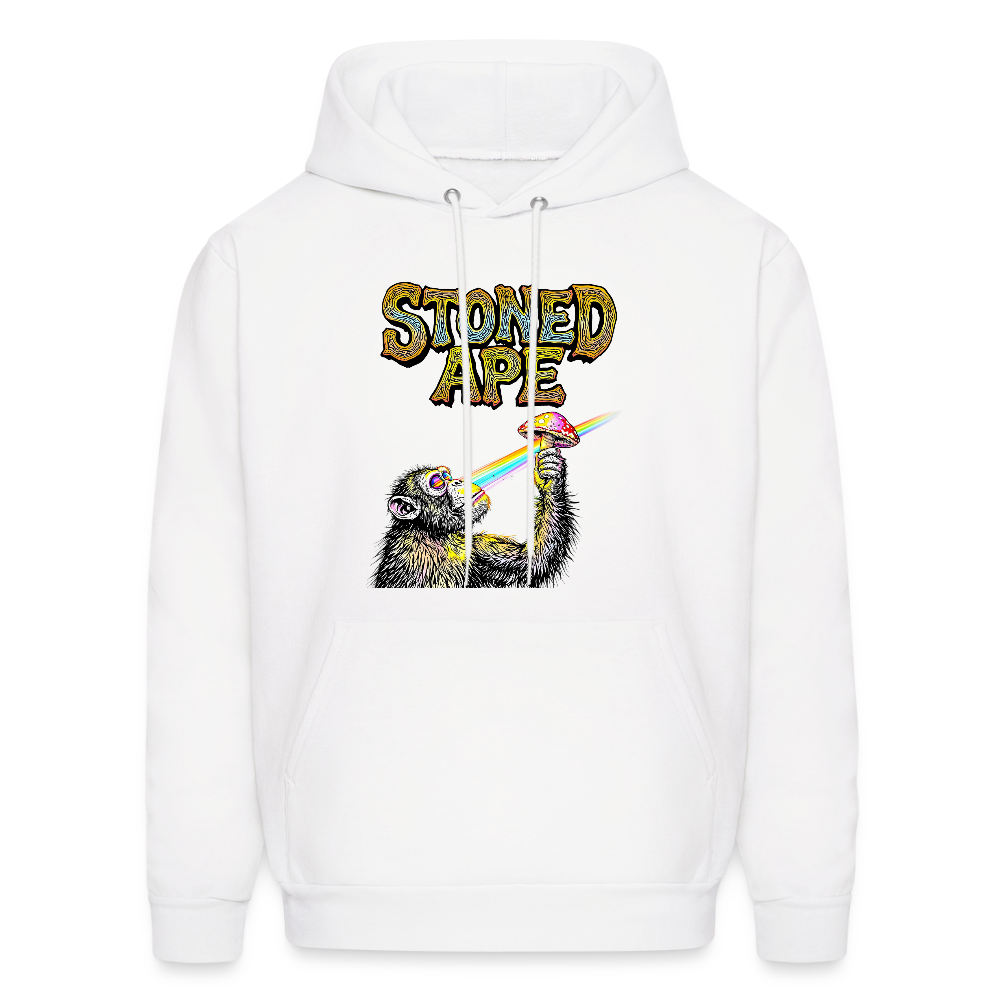 Stoned Ape Theory Men's Hoodie - white