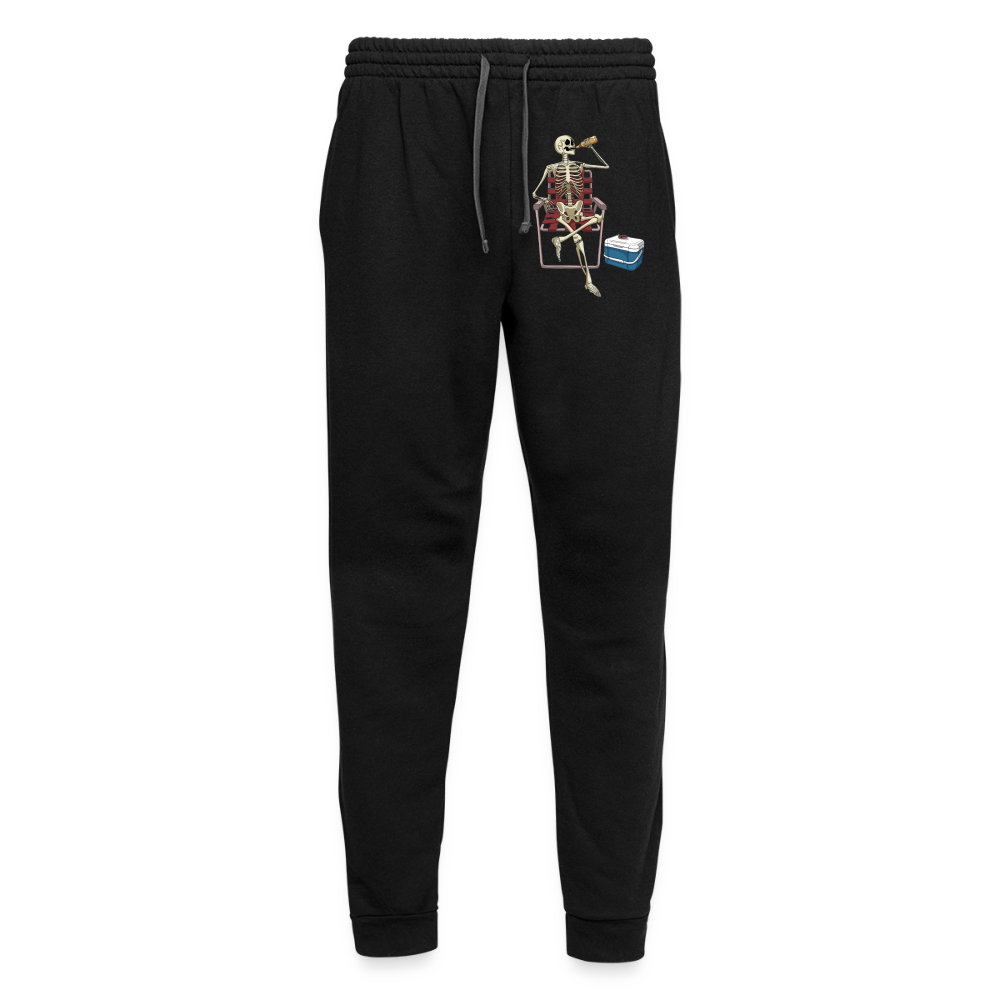 Lounging Skeleton Unisex Joggers - black/asphalt