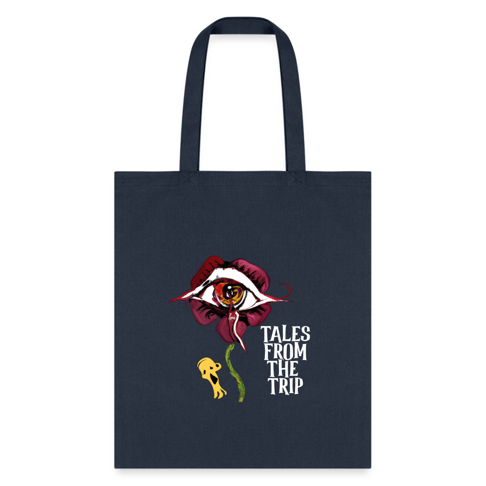 Datura Tote Bag - navy