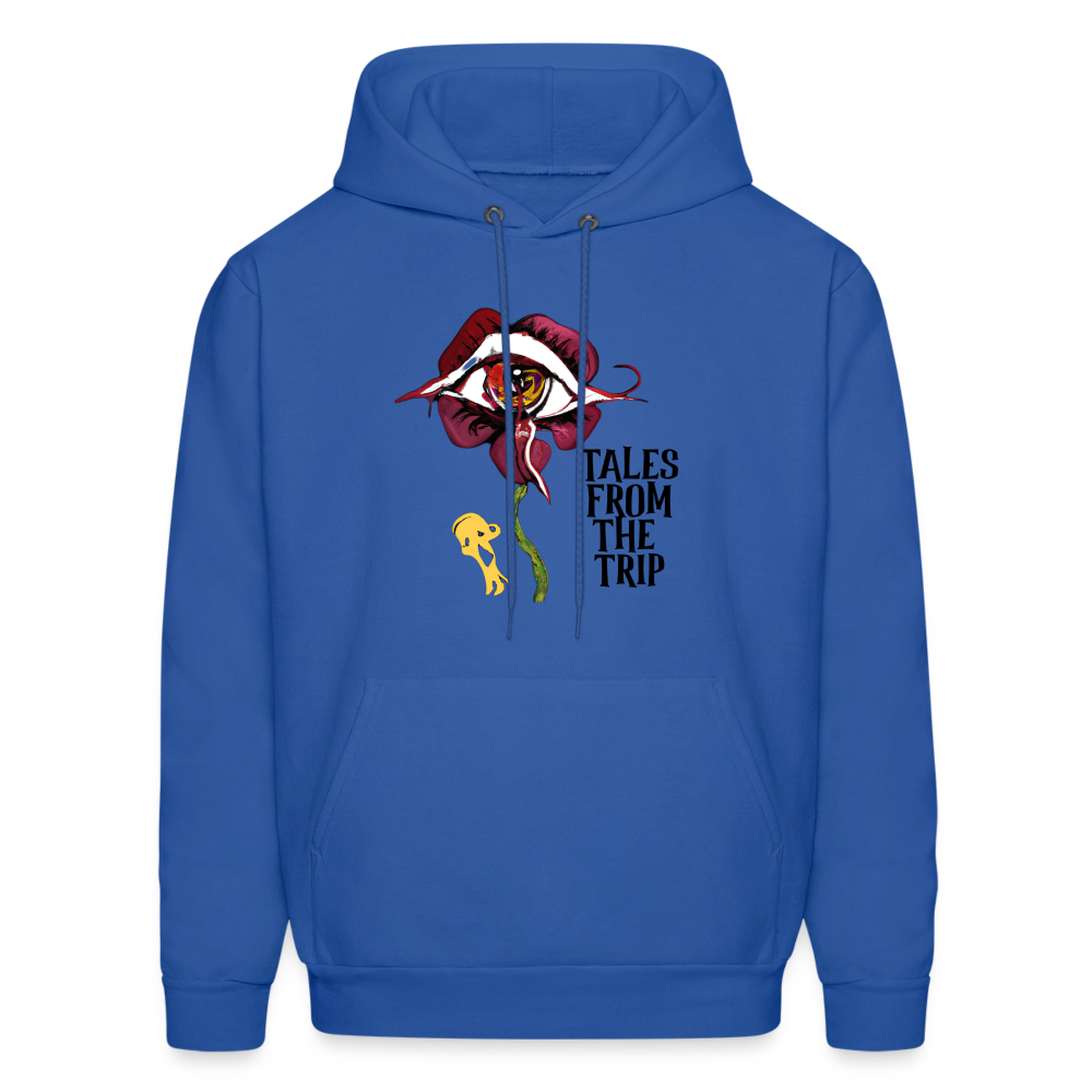 Datura Men's Hoodie (Black Text) - royal blue