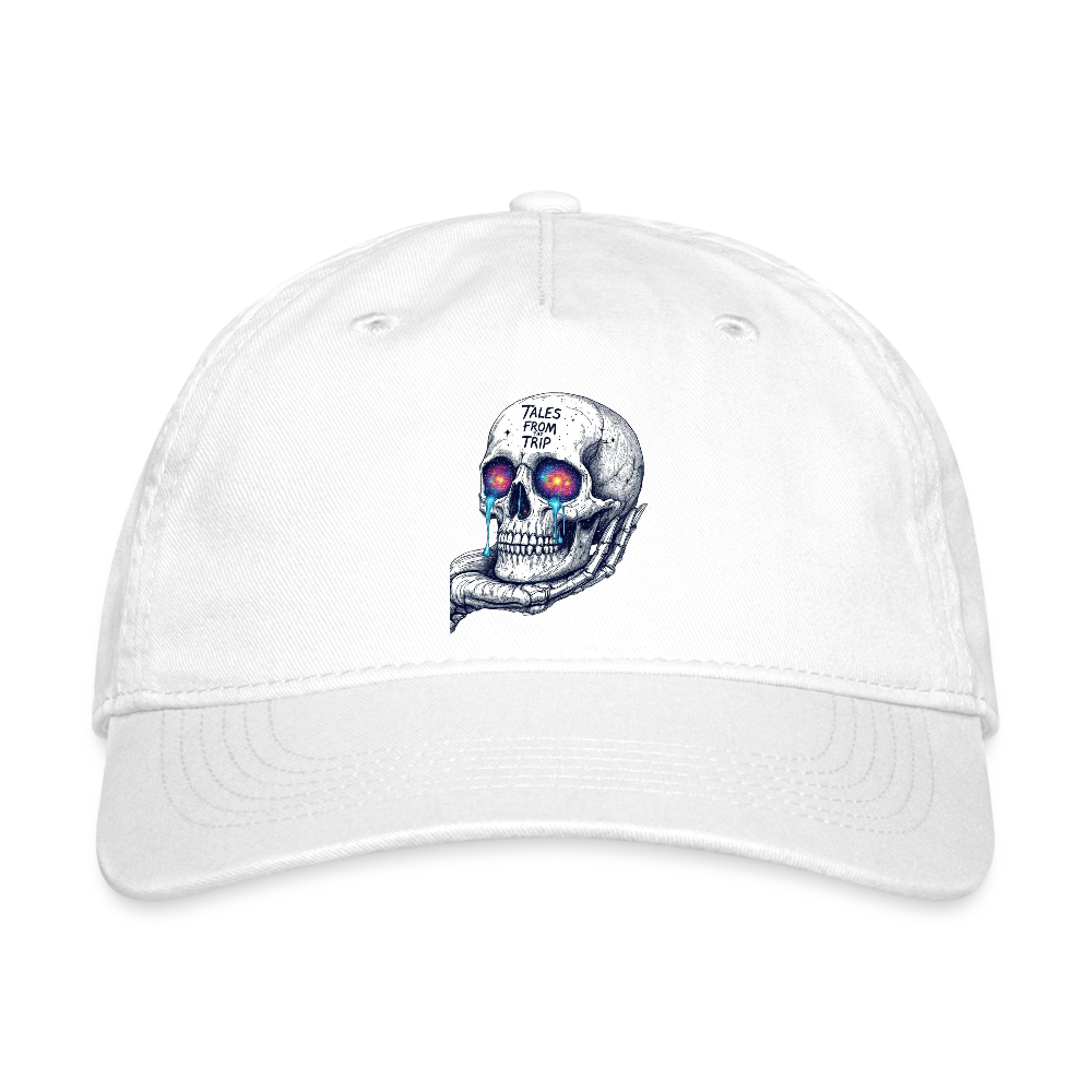 Galactic Skull Hat - white