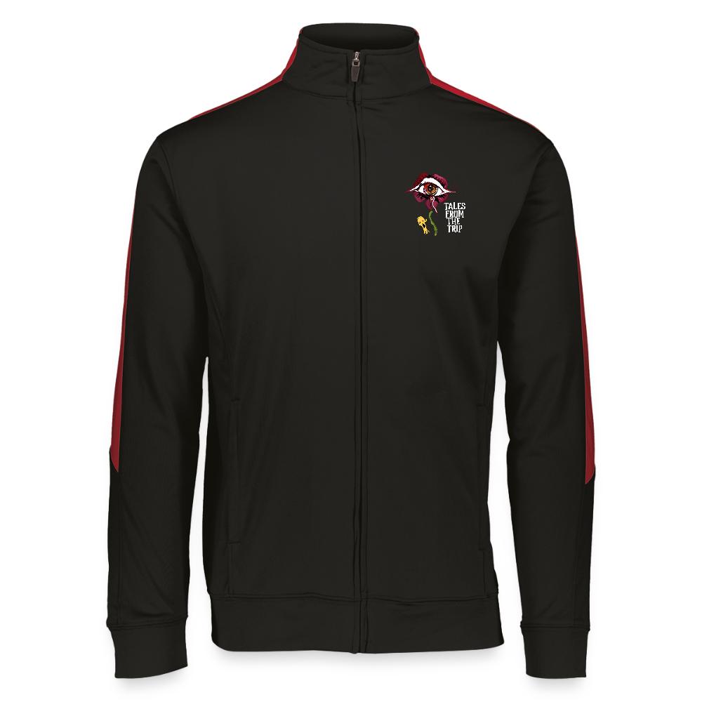 Tales From The Trip Unisex Sportswear Jacket - black/red