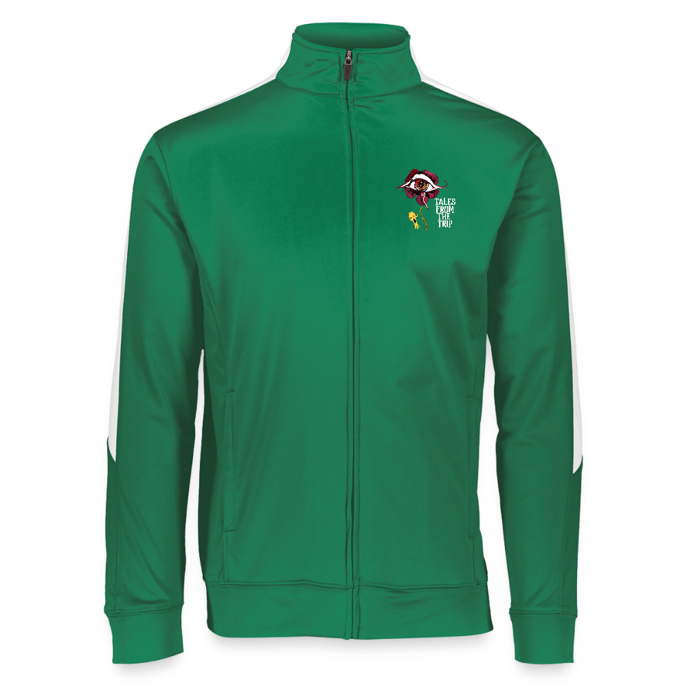 Tales From The Trip Unisex Sportswear Jacket - kelly green/white