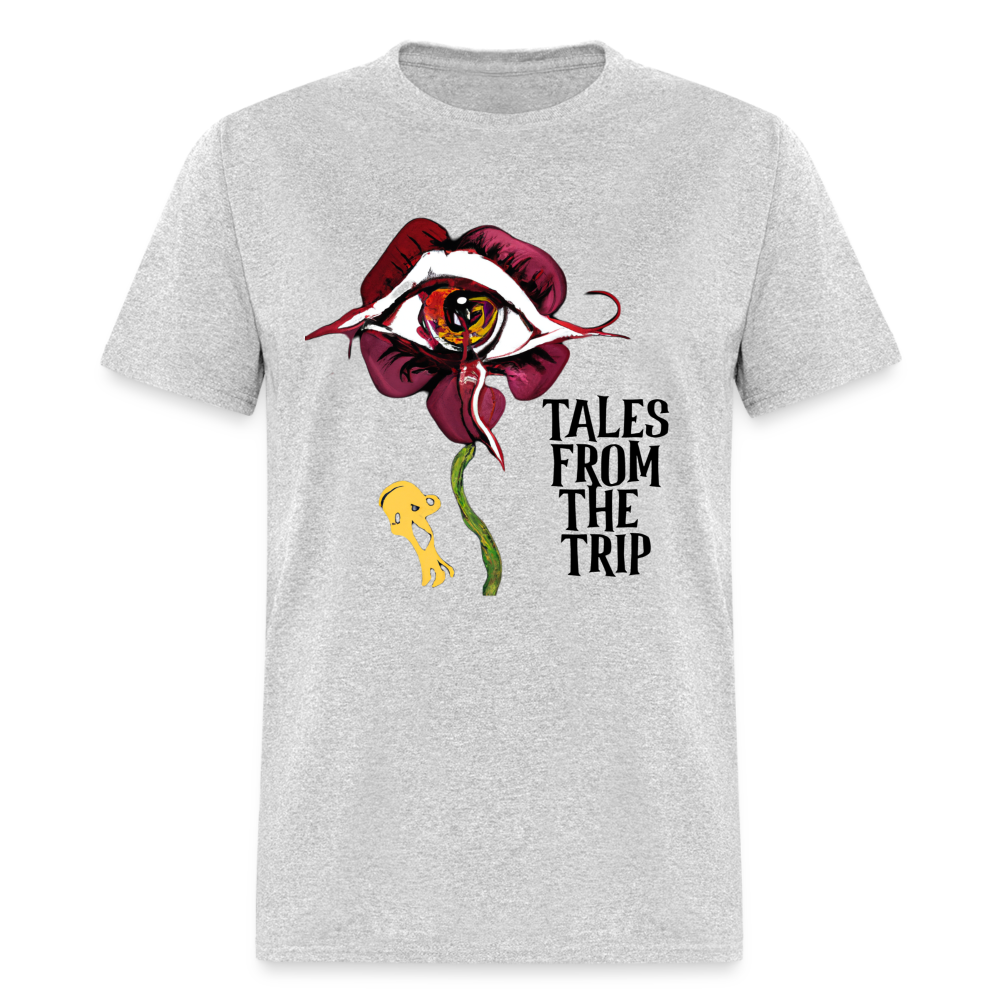 Datura Unisex TFTT-Shirt (Black Text) - heather gray
