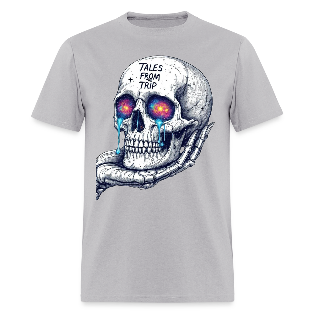 Tales From The Trip Galactic Skull Unisex T-Shirt - gravel