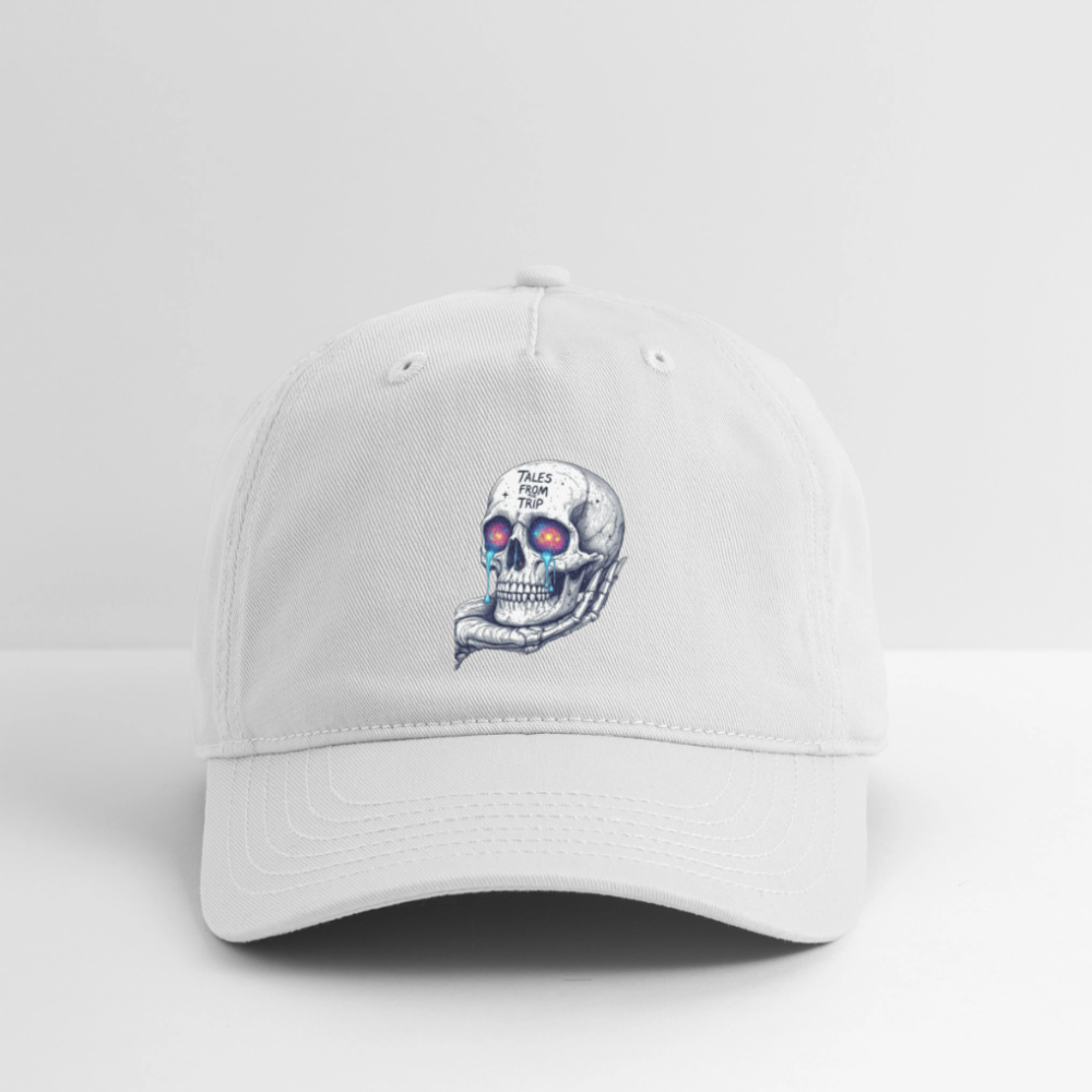 Galactic Skull Hat - white