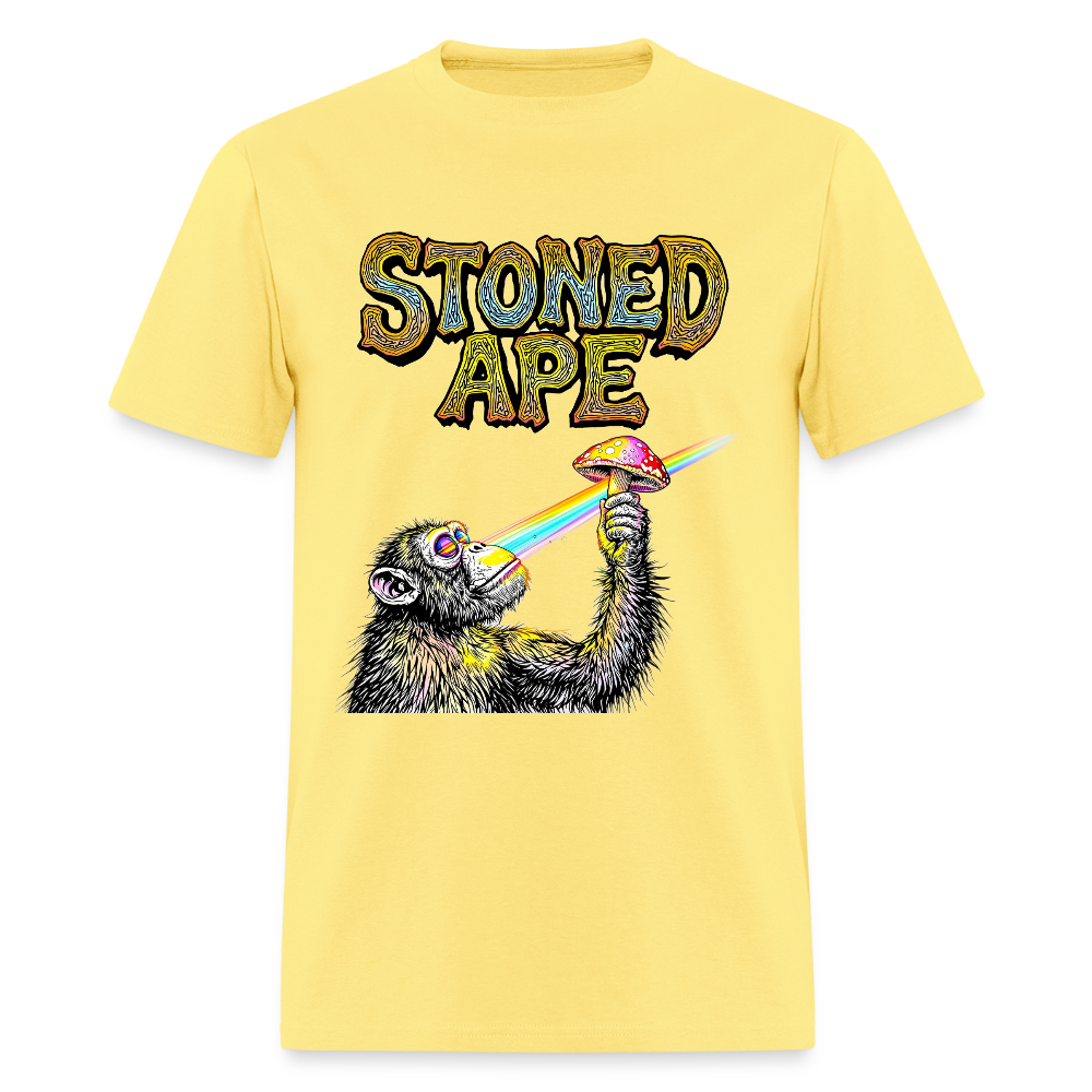 Stoned Ape Theory Unisex Tee - cornsilk