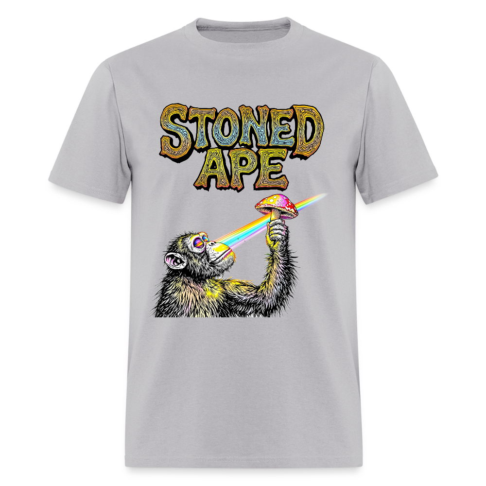 Stoned Ape Theory Unisex Tee - gravel