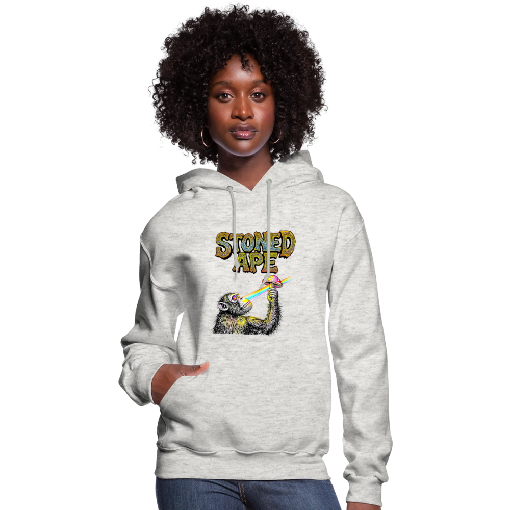 Stoned Ape Theory Women's Hoodie - heather oatmeal