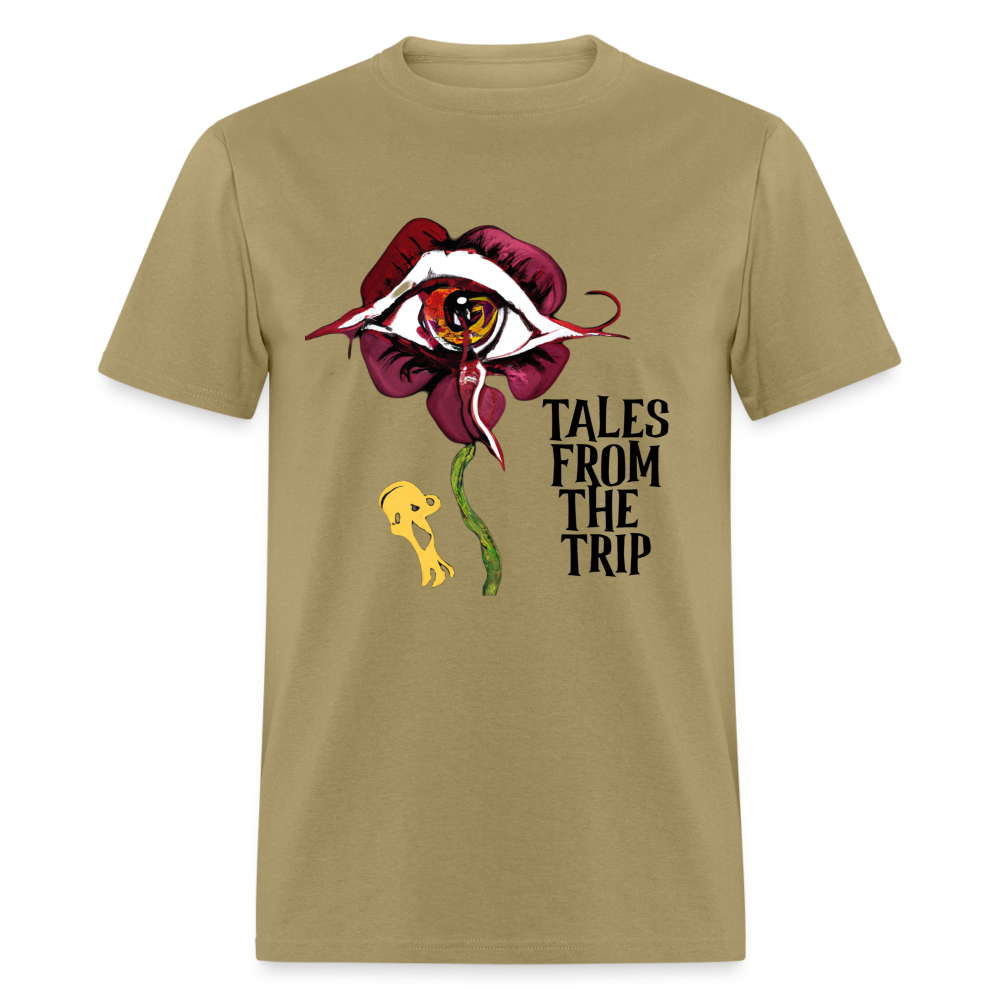Datura Unisex TFTT-Shirt (Black Text) - khaki