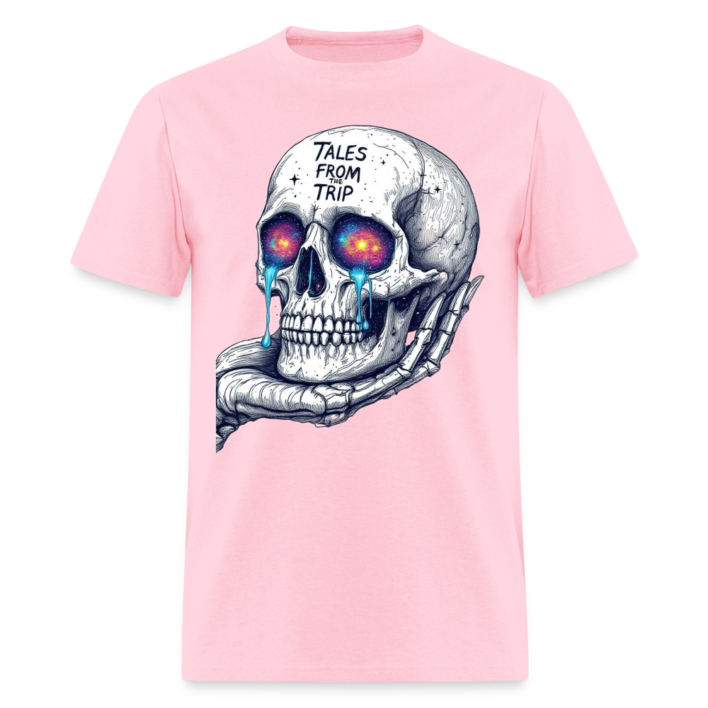 Tales From The Trip Galactic Skull Unisex T-Shirt - pink