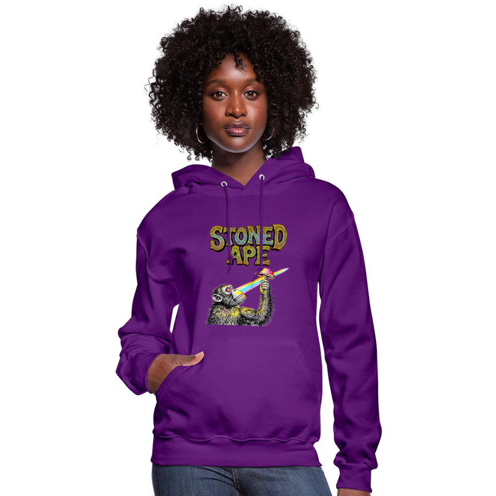 Stoned Ape Theory Women's Hoodie - purple