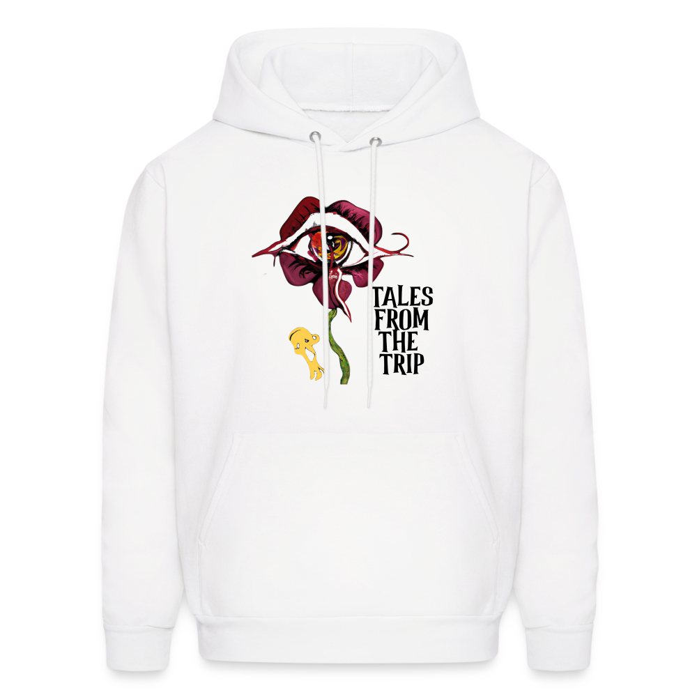 Datura Men's Hoodie (Black Text) - white