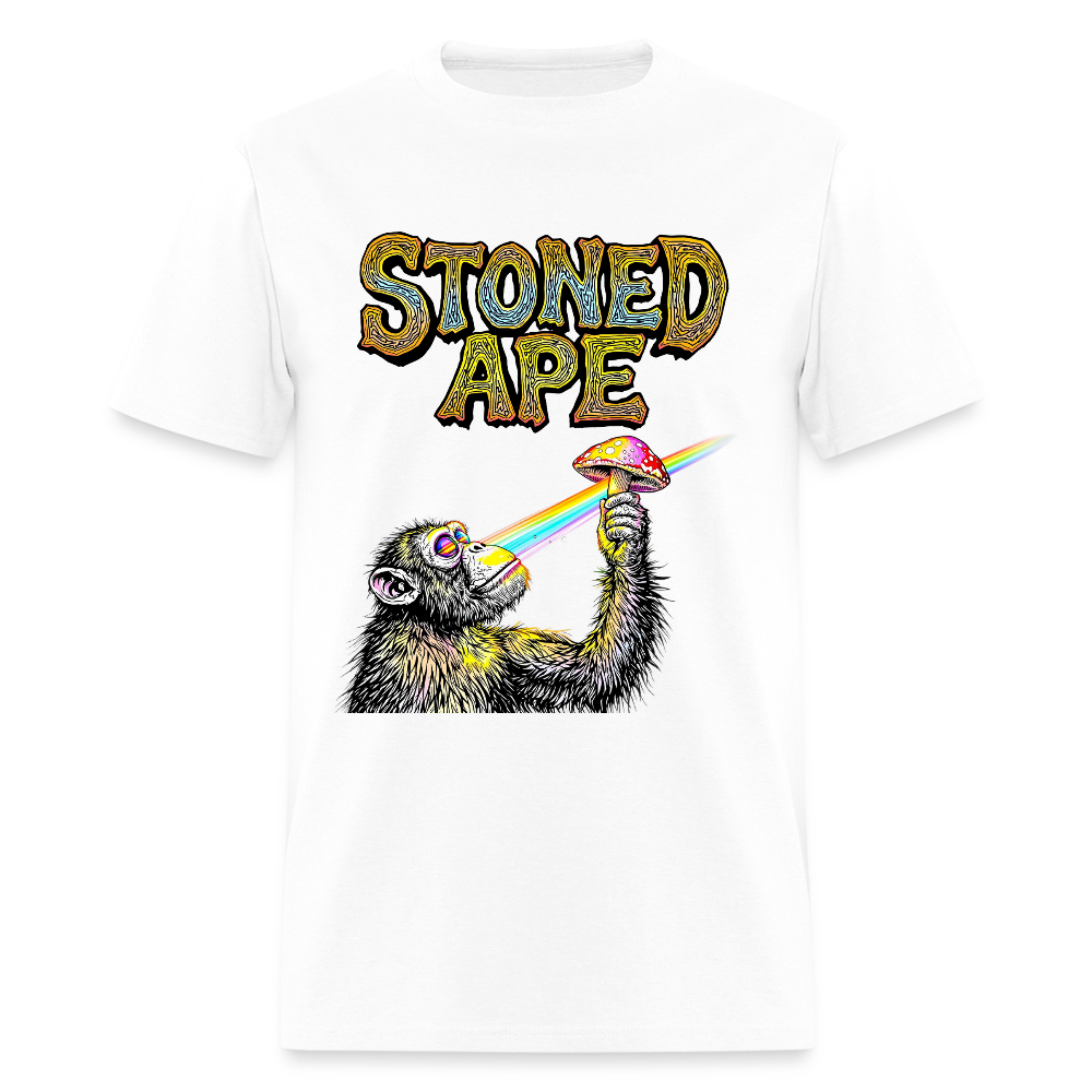 Stoned Ape Theory Unisex Tee - white