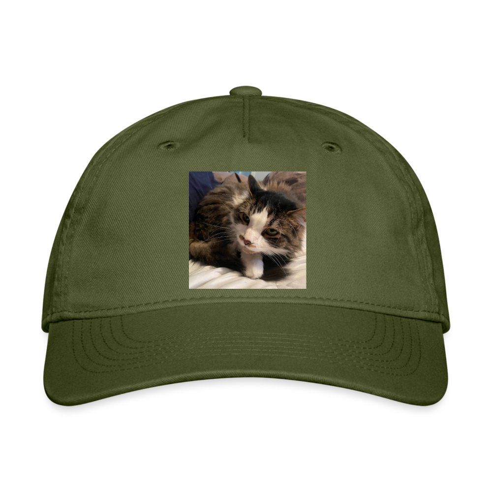Ozzy Organic Baseball Cap - olive green