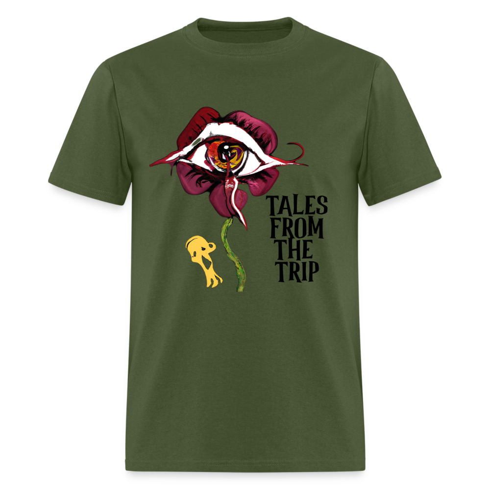 Datura Unisex TFTT-Shirt (Black Text) - military green