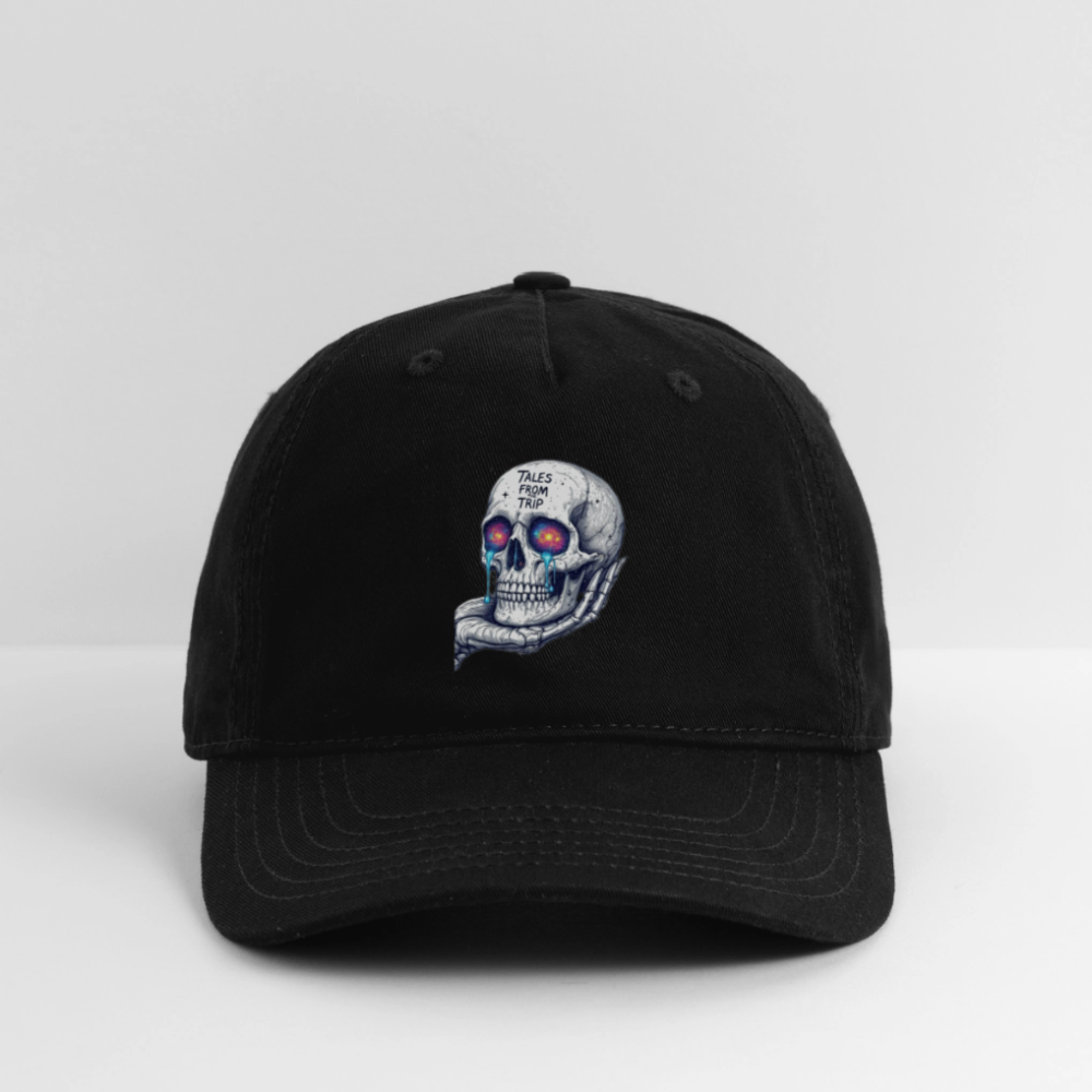 Galactic Skull Hat - black