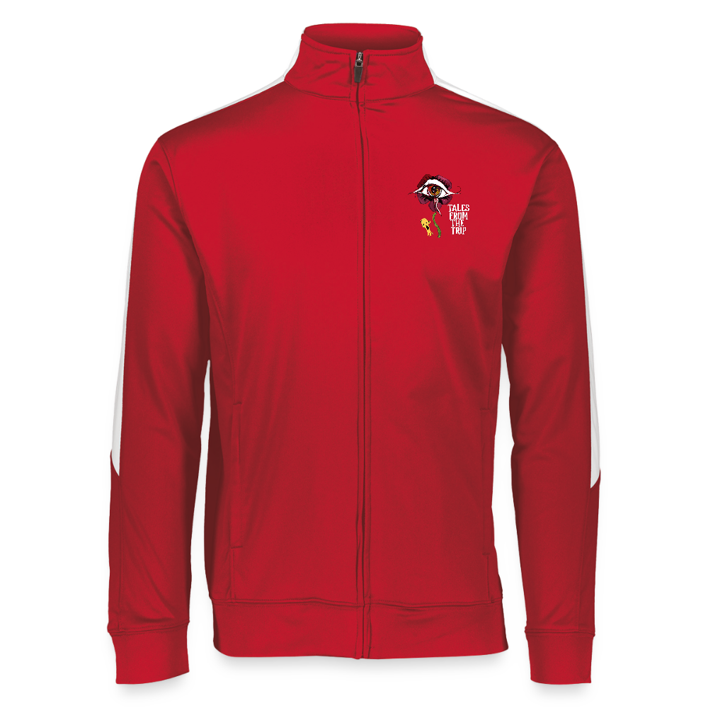 Tales From The Trip Unisex Sportswear Jacket - red/white