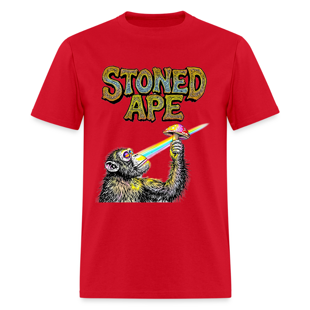 Stoned Ape Theory Unisex Tee - red