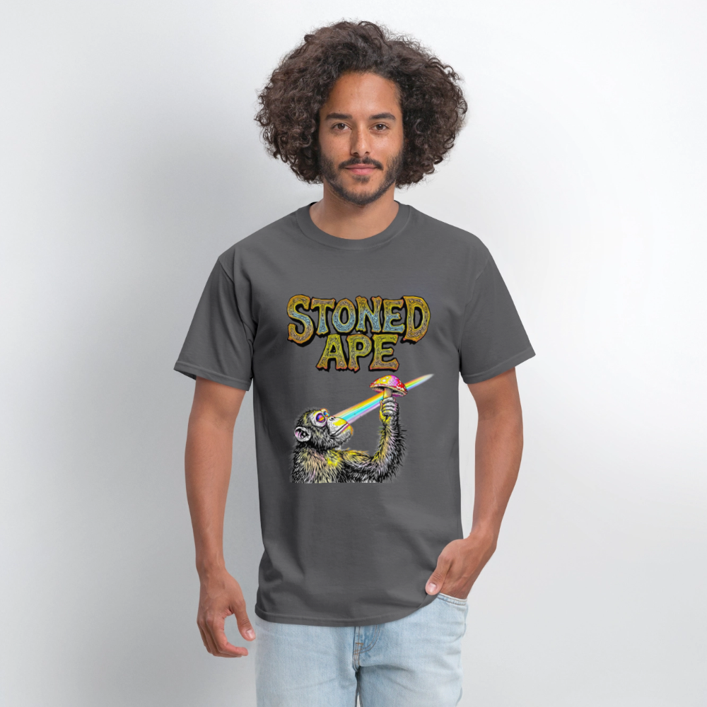 Stoned Ape Theory Unisex Tee - charcoal