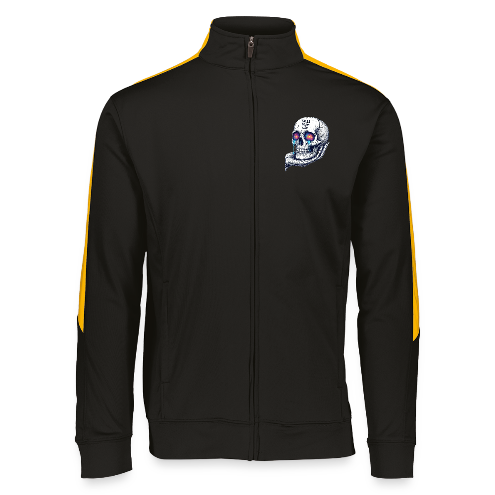 Tales From The Trip Galactic Skull Unisex Sportswear Jacket - black/gold