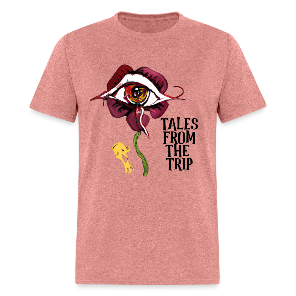 Datura Unisex TFTT-Shirt (Black Text) - heather mauve