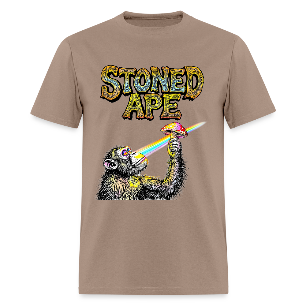 Stoned Ape Theory Unisex Tee - brown savana