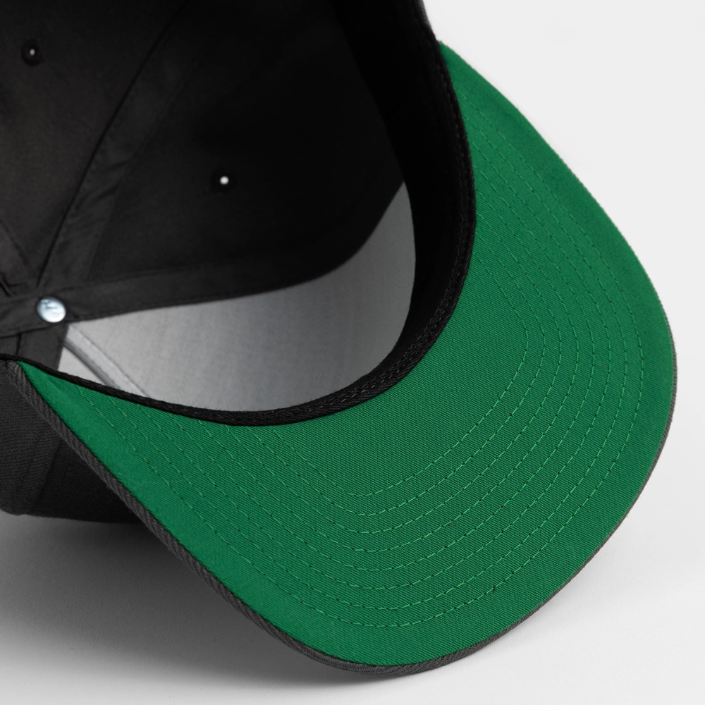 Galactic Skull Snapback - dark grey