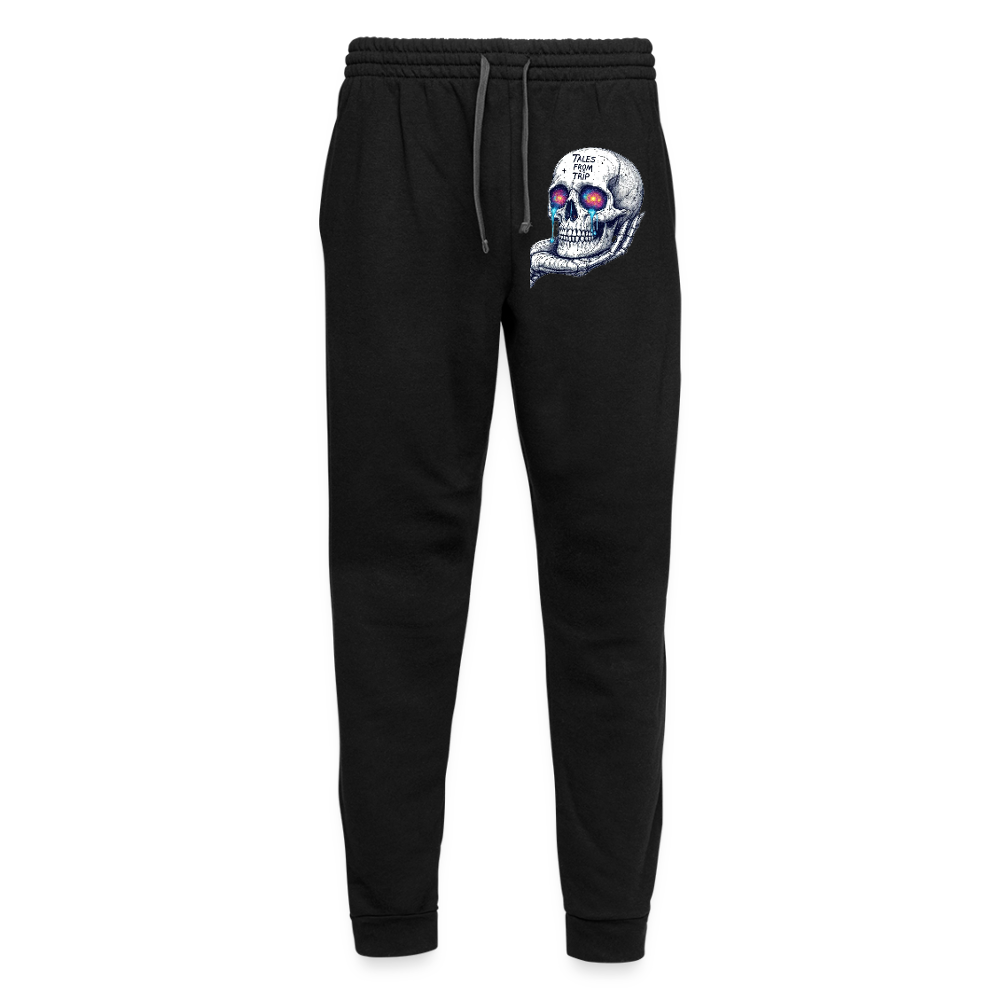 Galactic Skull Unisex Joggers - black/asphalt