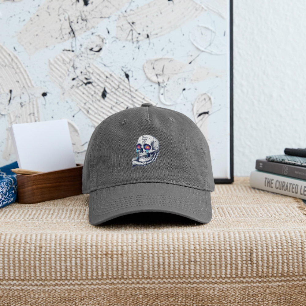 Galactic Skull Hat - charcoal