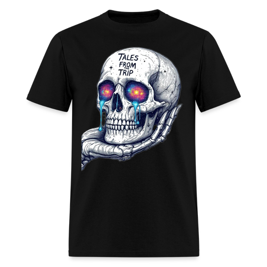Tales From The Trip Galactic Skull Unisex T-Shirt - black