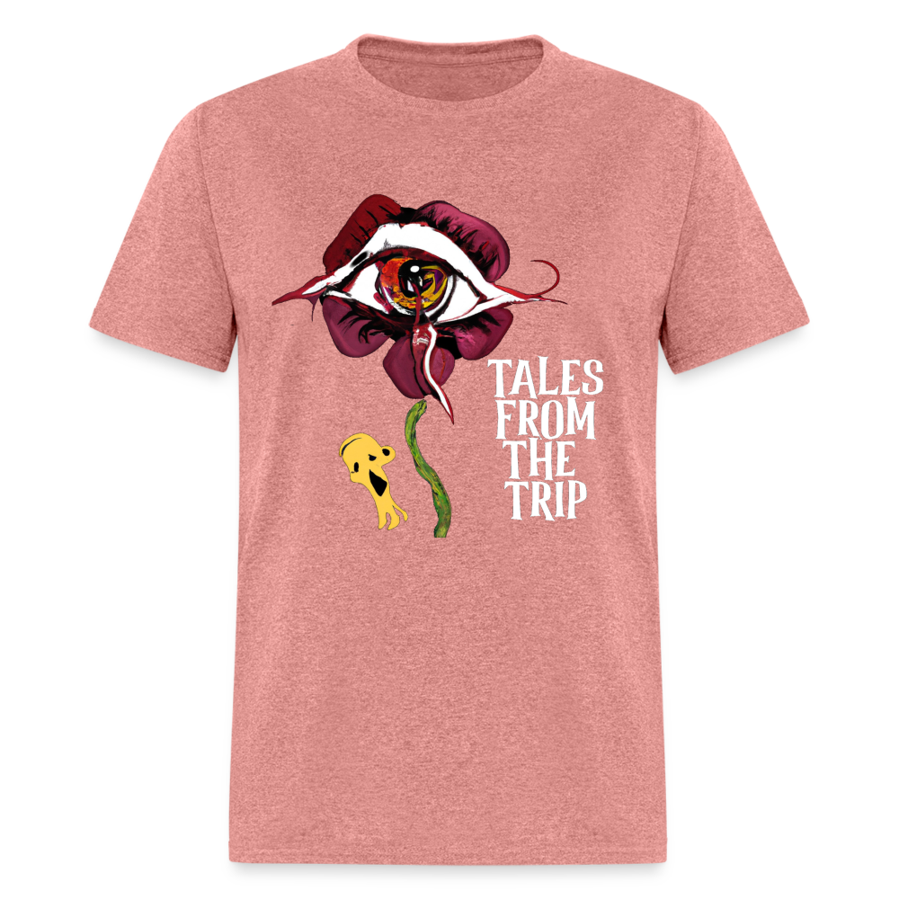 Datura Unisex TFTT-Shirt (White Text) - heather mauve