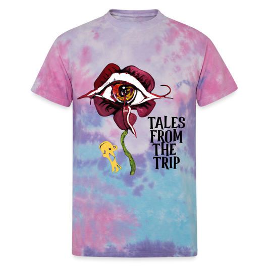 Datura Unisex Tie Dye T-Shirt - cotton candy