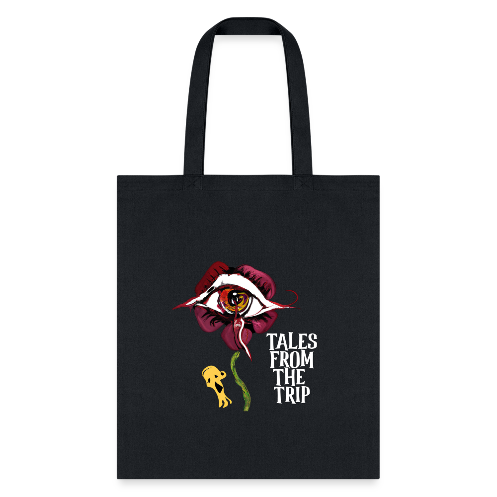 Datura Tote Bag - black