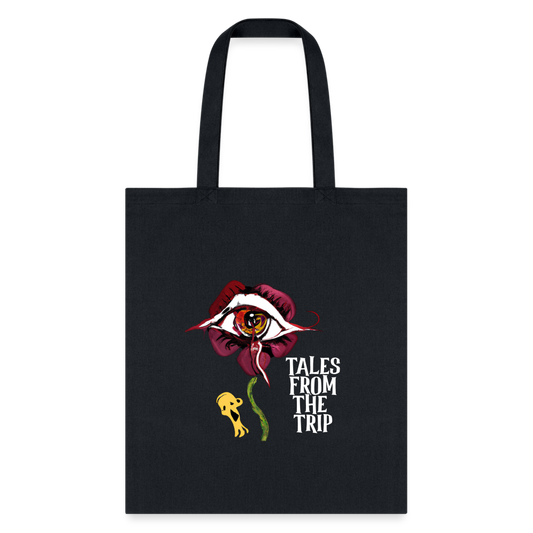 Datura Tote Bag - black