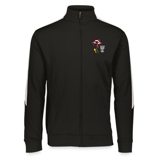 Tales From The Trip Unisex Sportswear Jacket - black/white