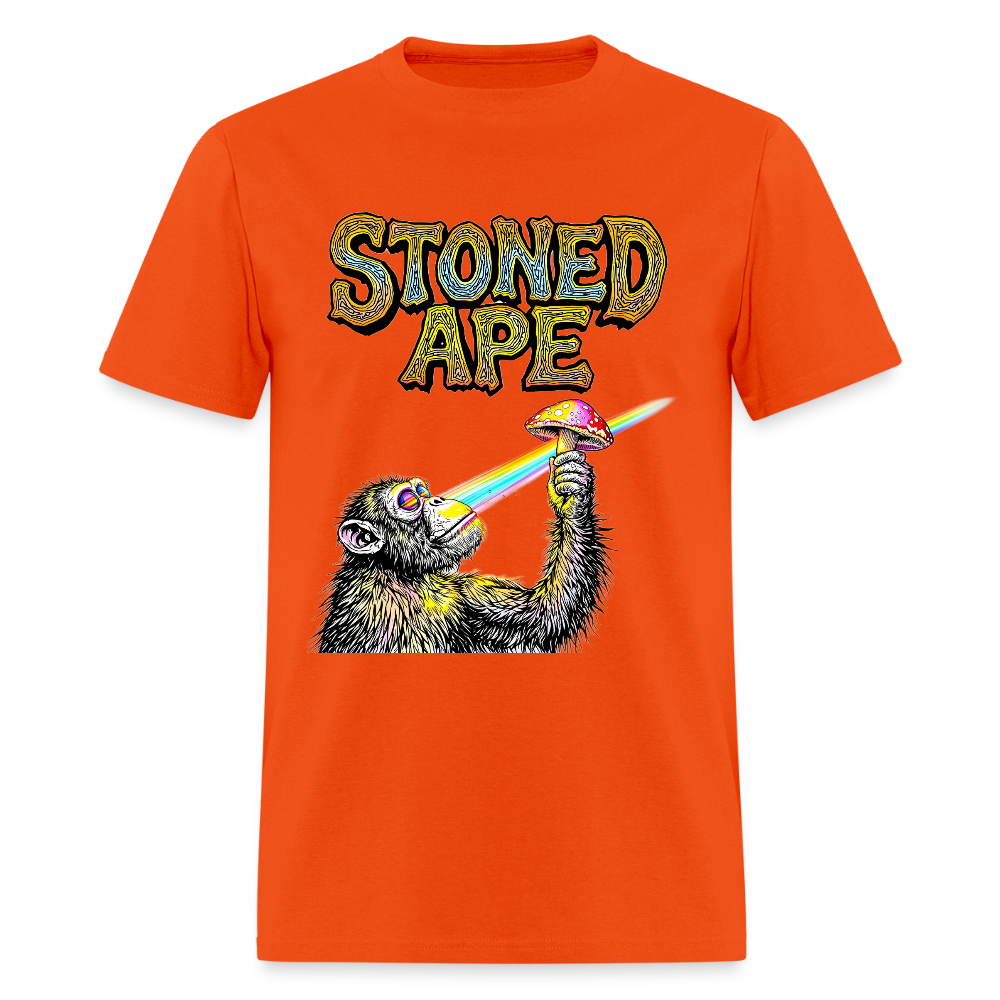 Stoned Ape Theory Unisex Tee - orange