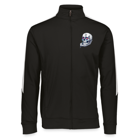 Tales From The Trip Galactic Skull Unisex Sportswear Jacket - black/white