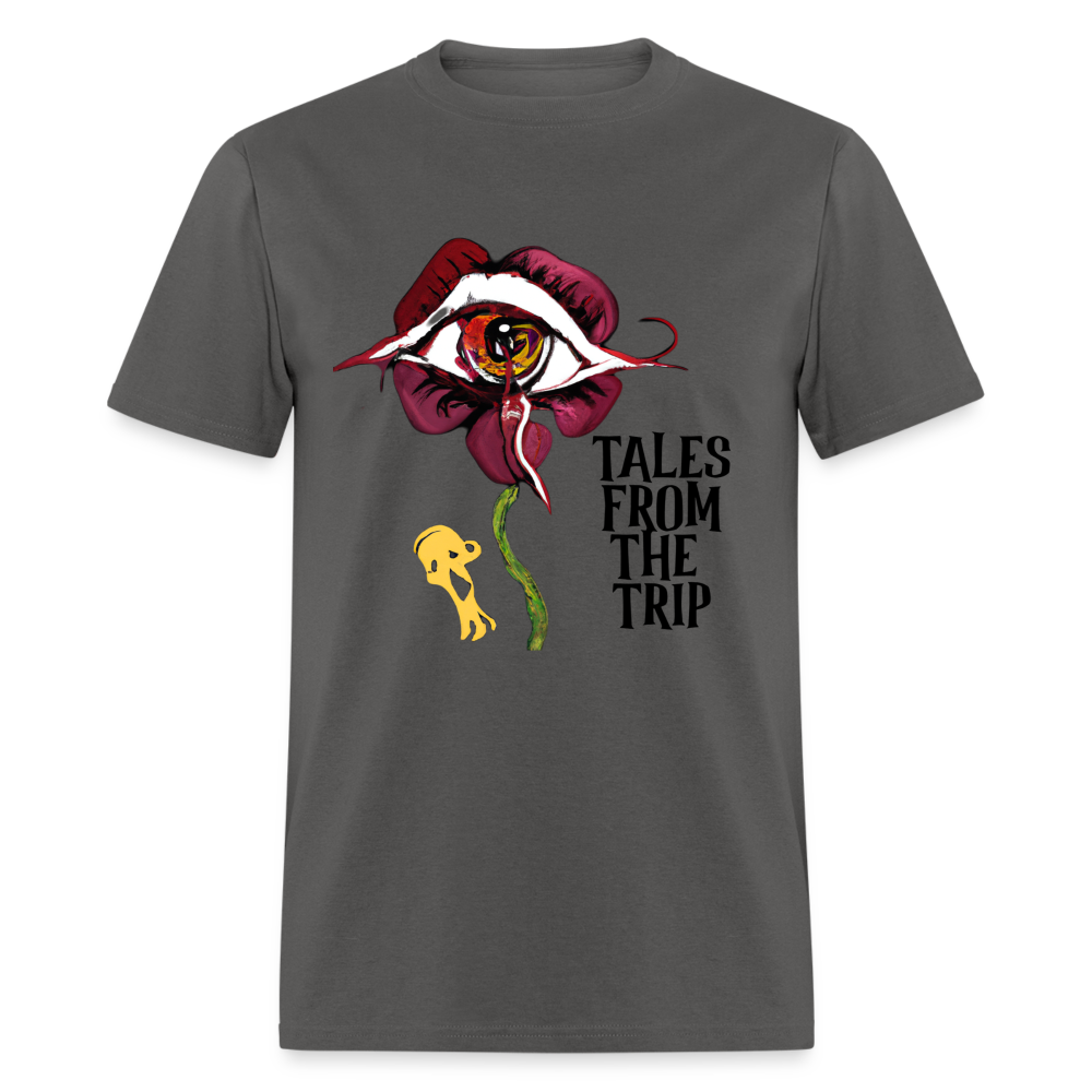 Datura Unisex TFTT-Shirt (Black Text) - charcoal