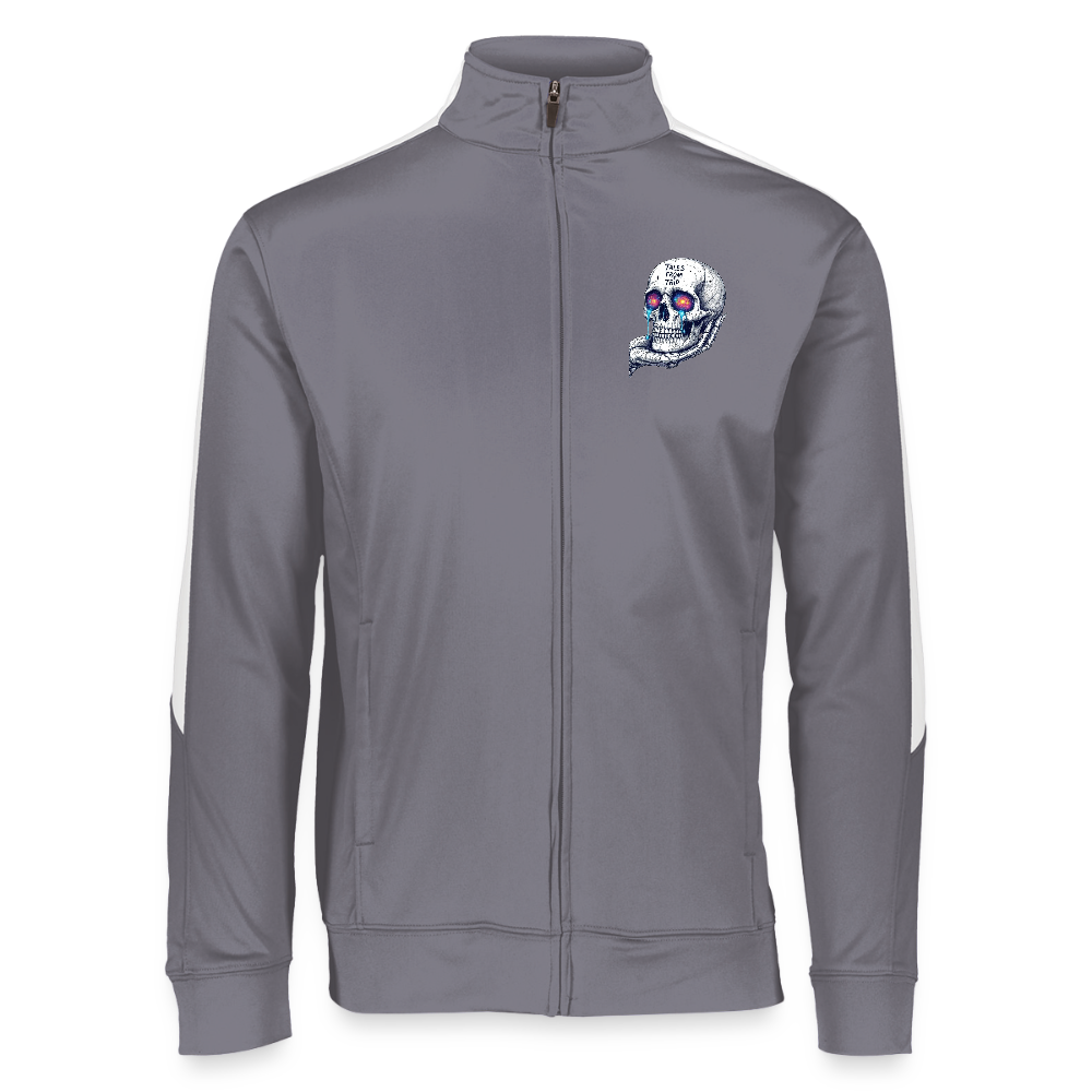 Tales From The Trip Galactic Skull Unisex Sportswear Jacket - graphite/white